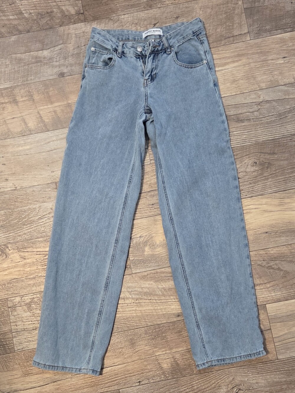 Ashley Mason Premium Lucy Fit jeans heart-shaped back pockets Size 00/23